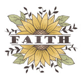 3Ó Faith Sunflower Sticker Cute Summer Flower Pot Thankful Summer Love Sunflower
