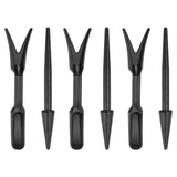 6pcs Mini Garden Hand Succulent Transplanting Tools Digging Planting Tools,Black Garden Plants