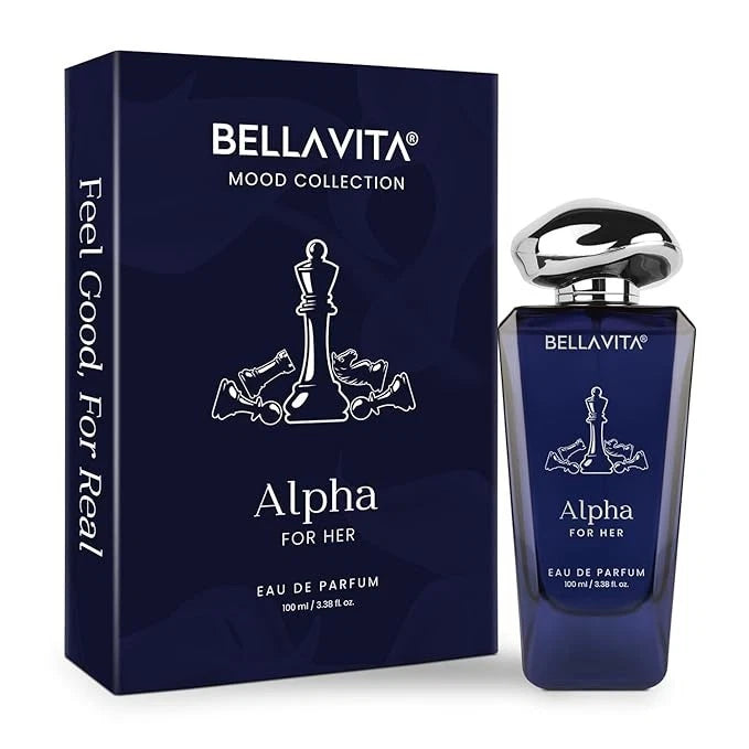 BELLAVITA Mood Collection ALPHA Eau De Perfume for Her (100 ML) Free Shipping. EDP