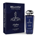 BELLAVITA Mood Collection ALPHA Eau De Perfume for Her (100 ML) Free Shipping. EDP