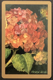 Hydrangea Flower by Kathryn White Vintage Single Swap Playing Card King Diamonds Hydrangea