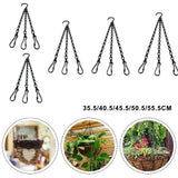 Chain Household Equipment Flower Pot For Plants Garden Hangers Hanging Garden Plants