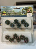 JTT 95609 Hydrangea 12pcs HO Scale Model Railroad Scenery Flower 1/2Ó NIB Hydrangea