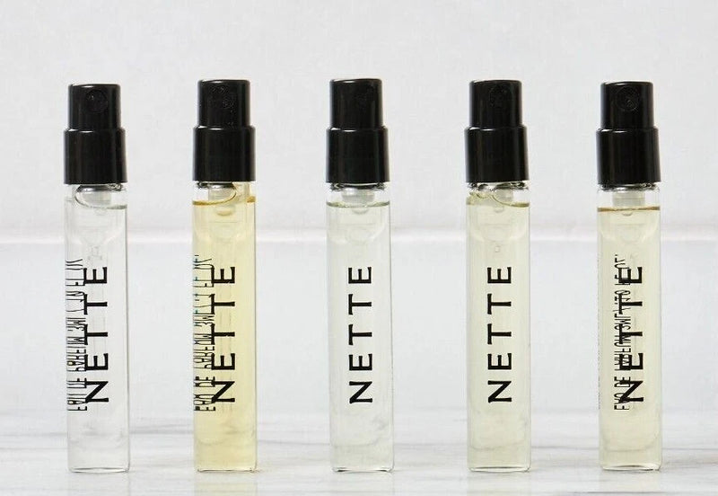 NETTE edp LEMON, Vanille, Foret, Night,Coco,PEAR 3mL Trial Vial CHOICE: PICK 1 EDP