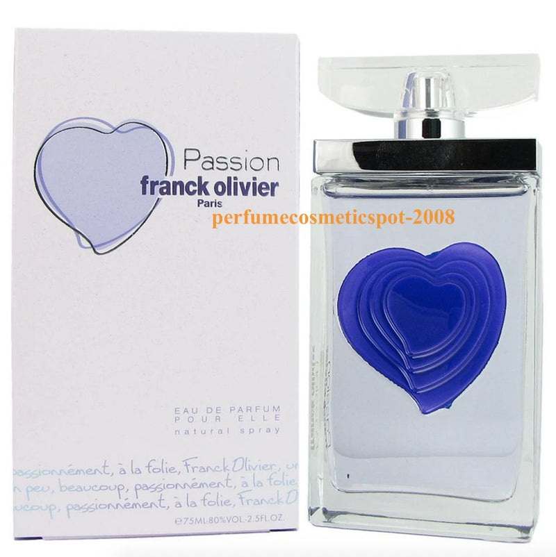 NIB PASSION by FRANCK OLIVIER PERFUME FOR WOMEN 2.5 OZ 75 ML EAU DE PARFUM SPRAY EDP