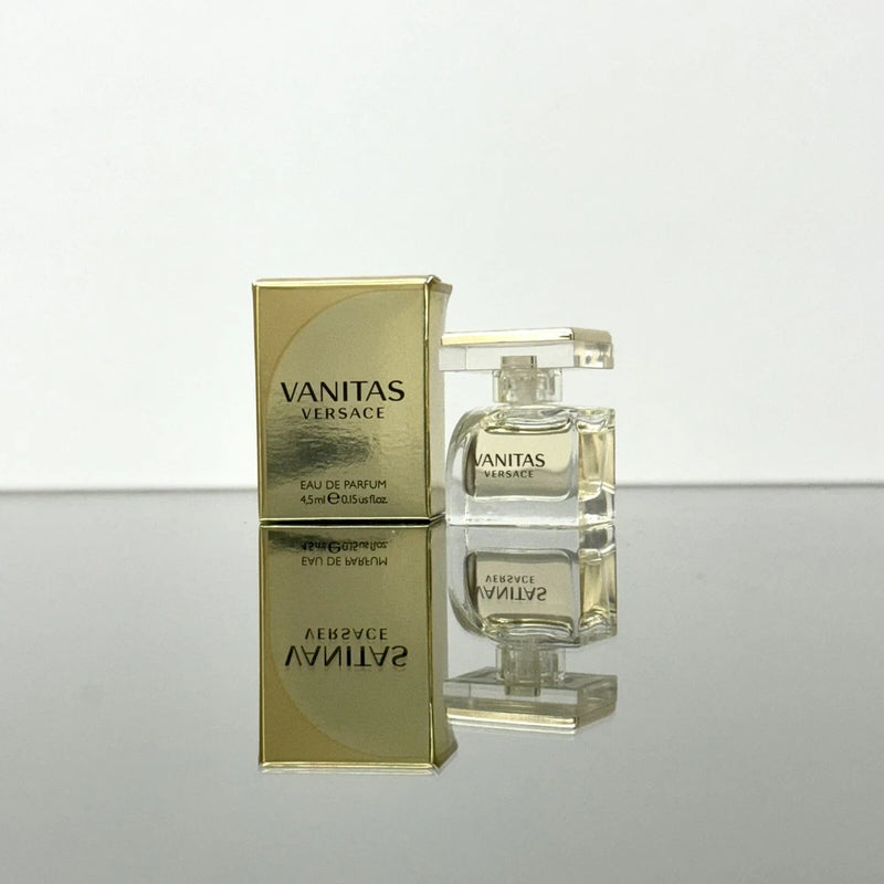 VERSACE VANITAS Women Perfume 4.5ml-0.15oz EDP Splash MINI TRAVEL SIZE (D18 EDP