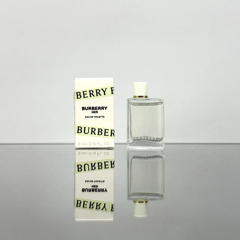 Burberry HER for Women 5m-0.16oz Eau De Toilette Splash MINI Travel Size (C07 EDT