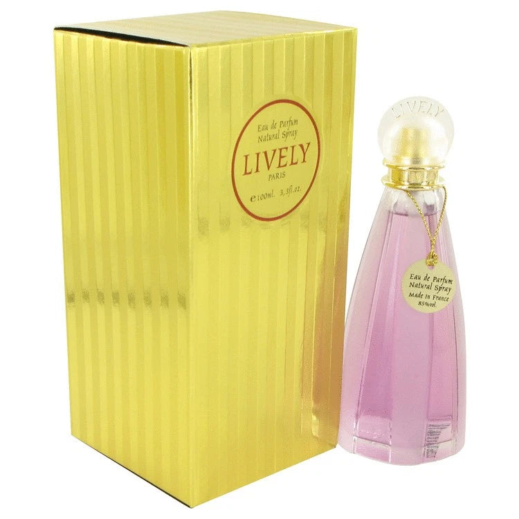 Lively by Parfums Lively Eau De Parfum Spray 3.3 oz For Women Brand New In Box EDP