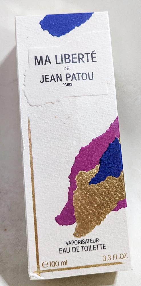 Jean Patou Ma Liberte Eau de Toilette 100ml / 3.3oz spray vintage new sealed! EDT