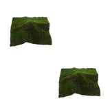 Moss Effect Carpet Artificial Fake Green Grass for Indoor Plants Green Plant