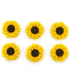 Dress It Up Sunflowers 6 Buttons - Sunflower Spring Summer Garden Flower 002 Sunflower