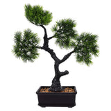 Welcoming Pine: Fake Plant Decoration - Potted Artificial House Plants - Pine Green Plant