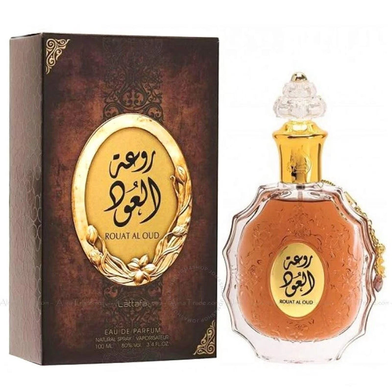 Lattafa Rouat Al Oud EDP Spray 3.4 oz Fragrances 6291106064841 EDP
