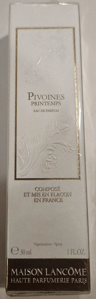 Pivoines Printemps by Maison Lancome 1 fl oz Eau De Parfum Rare NIB Sealed EDP