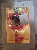 Flower Bouquet with Lights and Bunny Ears w/ Gift Box Bouquet