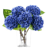 5pcs Hydrangea Artificial Flowers Real Touch 20 inch Lifelike Hydrangea Flowe... Hydrangea