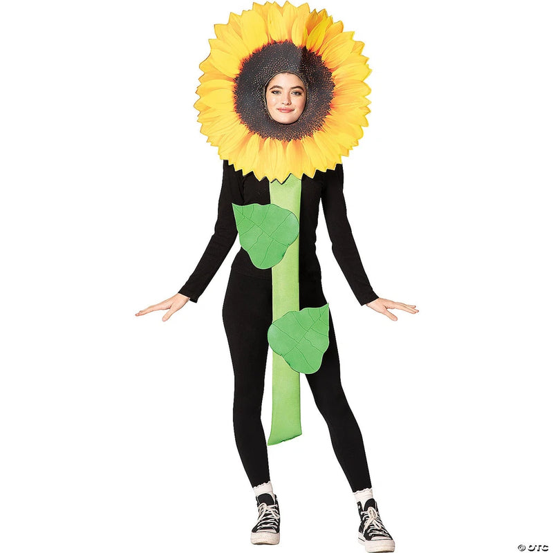Rasta Imposta Sunflower Costume Bouquet Garden Flowers Dress Up Cosplay Party Sunflower
