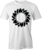 SUNFLOWER TShirt Tee Short-Sleeved Cotton FLOWER FLORAL CLOTHING S1WSA376 Sunflower