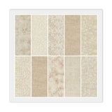 NATURAL BEIGE TAN Jelly Roll: 20) 2 1/2" Strips, 100% Cotton Fabric, 1 Dup Flowering Plants