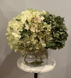 Diane James Home - Blooms Hampshire Cottage Faux Flower Arragement Hydrangea