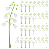30-Pack Artificial Flower with Stems, Fake Lily of the Valley Flowers Leaf Decor Lily