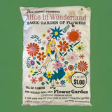 HTF Walt Disney Alice in Wonderland Magic Garden of Flowers Garden Kit Very Rare Garden Plants