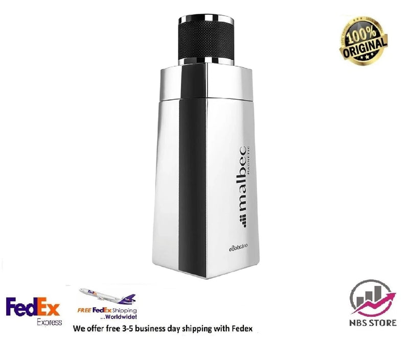 Boticario Malbec Magnetic Cologne Deodorant For Men - 100ml 3.38oz EDT