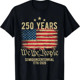 250th anniversary t shirt America 250th Anniversary Celebration 250 Years Unisex Roses