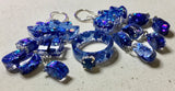 Celestial Bloom Ð Handmade Botanical Resin Jewelry Set with Real Blue Hydrangeas Hydrangea