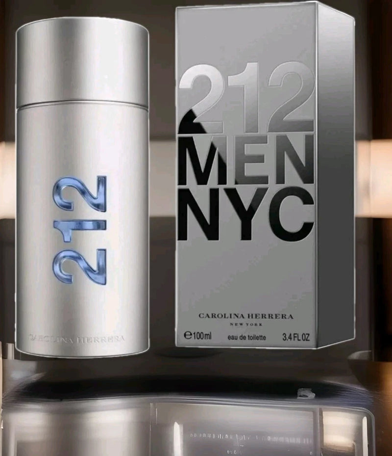 Carolina Herrera 212 Men EDT 3.4oz 100ml Brand New Sealed Box EDT