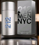 Carolina Herrera 212 Men EDT 3.4oz 100ml Brand New Sealed Box EDT