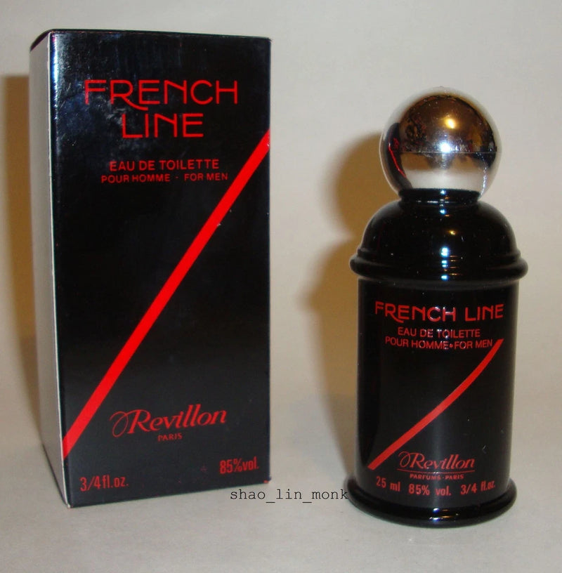 Revillon FRENCH LINE Men Eau de Toilette 25ml Edt Splash Cologne Vintage nib EDT