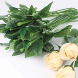 Artificial Flower Stems with/without Leaves 20pcs Plant Decoration Flowering Plants