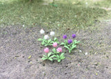 MP SCENERY 27 Allium Giganteums N Gauge Giant Onions Flowering Plant Farm Layout Flowering Plants