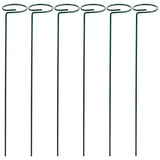 Garden Plant Support Brackets in Metal Iron Set of 6 for Different Heights Garden Plants