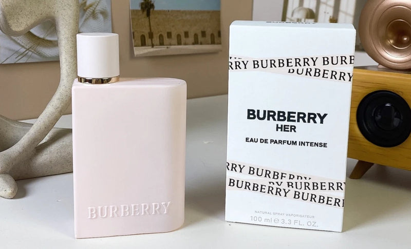 Burberry Her by Burberry 3.3 oz EDP Spray for Women Perfume New in Box - Intense EDP