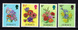 Jersey 1974 Spring Flowers MNH Freesias Anemones Carnations Daffodils Iris Carnation