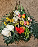 Artificial Lot  Flowers Simulation Silk Bouquet Flowers Red White Yellow Hydrangea