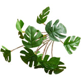 Small Artificial Green Plants with 12 Heads for Wedding Home Decoration Green Plant