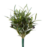 Factory Direct Craft Artificial Olive Leaf 14" Floral Bush Green Plant