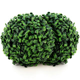 Artificial Topiary Greenery Balls Plants Boxwood Green Outdoor Indoor DŽcor Fake Green Plant