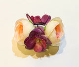 1 pc of Hydrangea and Rose Flower Design Bridal Hair clip Hydrangea