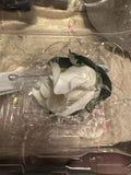 Now & Forever Keepsake Silk White Rose Corsage Boutonniere With White Ribbon Bouquet