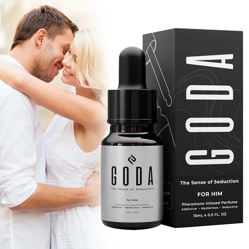 GODA for Him Magnetic Pheromone Cologne for Men Ignites Desire 15 ml New Sealed Bouquet