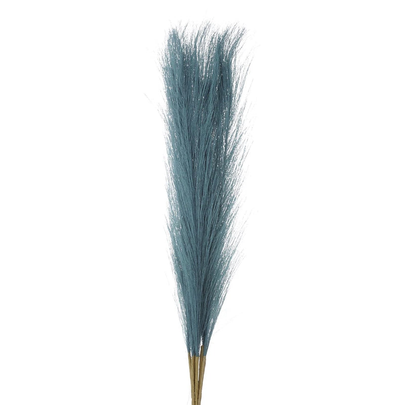 8Pcs Faux Pampas Grass,21" Fake Pampas for Wedding Decoration,Dark Blue Pampas Grass