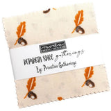 Pumpkin Spice Gatherings Mini 2.5" Charm Pack by Primitive Gatherings for Moda Flowering Plants