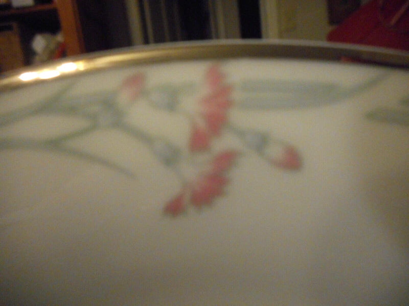 Royal Doulton China Carnation Pattern Set of 10 Bread Plates 6 1/2" Carnation