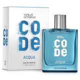Wild Stone CODE Acqua Eau De Parfum for Men, 100ml|Luxury Long Lasting Fragrance EDP
