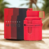 Odyssey Artisto Red Edition EDP for Men 3.4oz Long Lasting Cologne New EDP