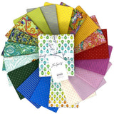 Tiny Beasts Glow 19 Fat Quarter Bundle by Tula Pink for Free Spirit Fabrics Flowering Plants